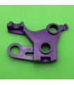 Mj 1/2 cadre gauche moto violet