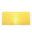 Plaque rigide 7x15 tr jaune/orange