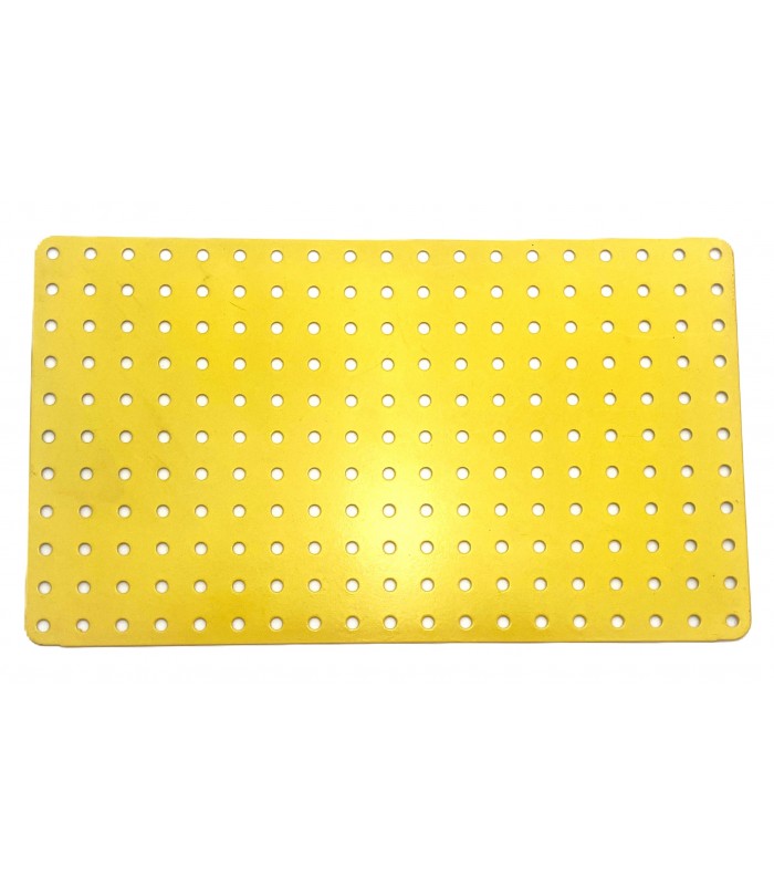 Plaque rigide 11x19 trous jaune Plaque rigide 11x19 trous jaune