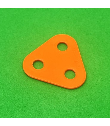 Triangular plate 2 h (25 mm) orange