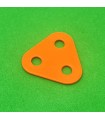 Triangular plate 2 h (25 mm) orange
