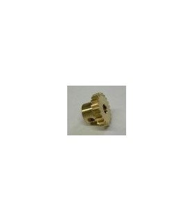 Pignon 21 dents l3mm laiton