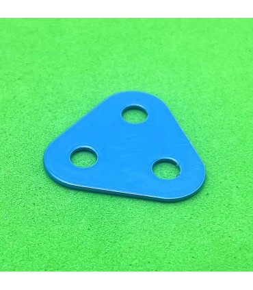 Triangular plate 2 h (25 mm) blue