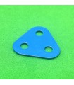 Triangular plate 2 h (25 mm) blue