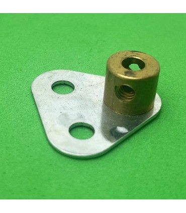 Triangular plate 2 h (25 mm) with boss  zn