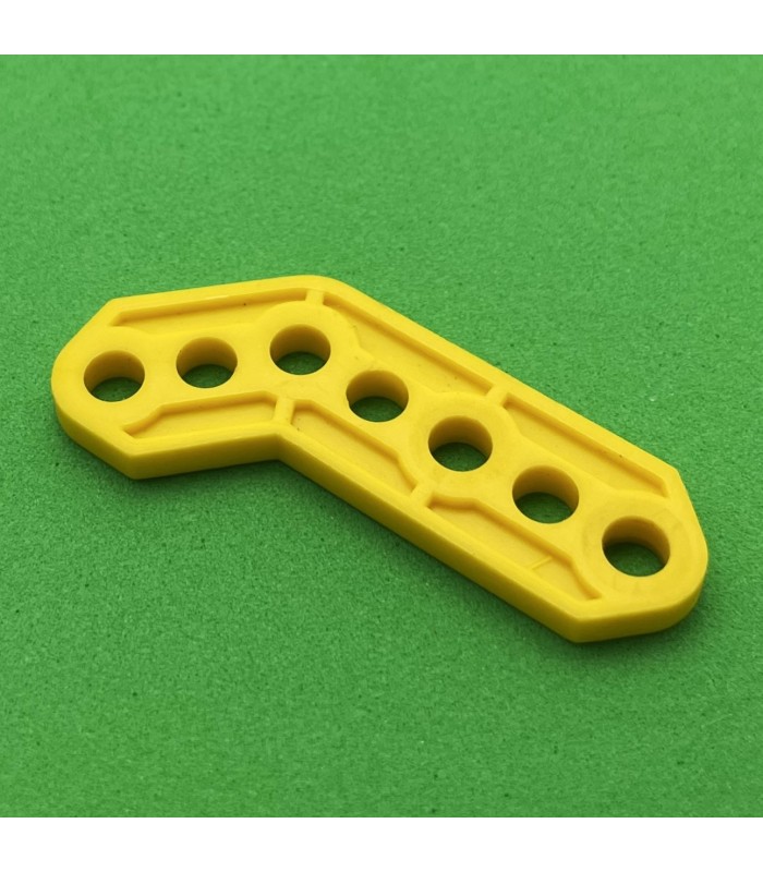 Plastic obtuse corner bracket yellow