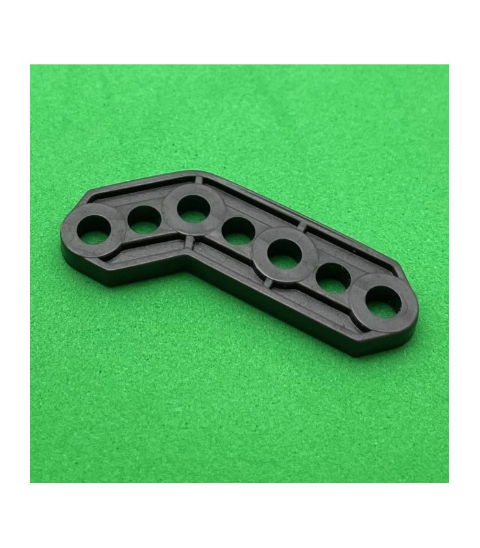 Plastic obtuse corner bracket dark grey Plastic obtuse corner bracket dark grey