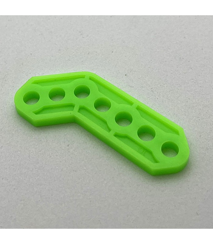 Plastic obtuse corner bracket neon green Plastic obtuse corner bracket neon green