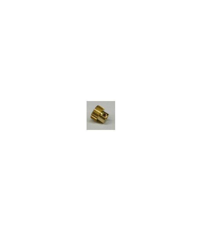 Pignon 19 dents laiton l.6 mm