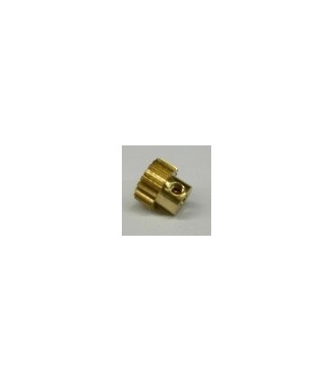 Pignon 19 dents laiton l.6 mm