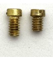 Stop screw brass