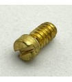 Stop screw brass