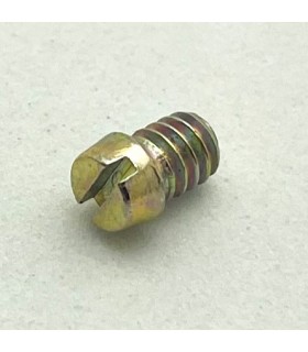Stop screw Iridescent zinc-plated