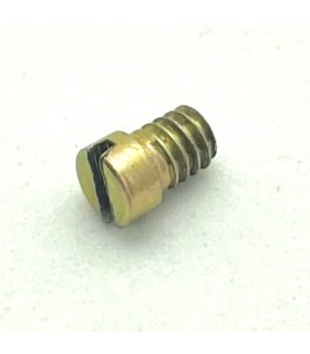 Shouldered stop screw Iridescent zinc-plated