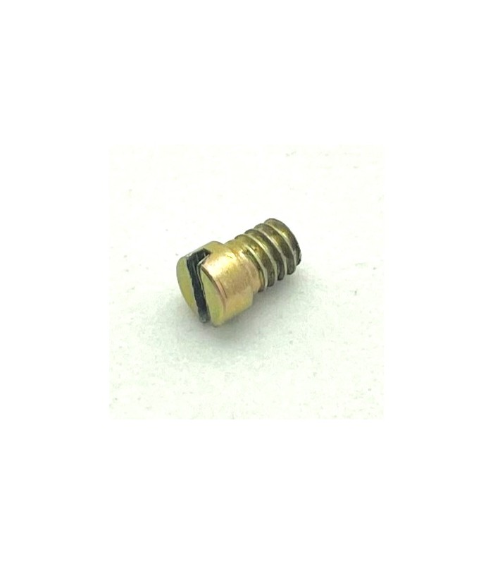 Shouldered stop screw Iridescent zinc-plated