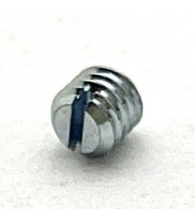 Slotted grub screw 4mm zn