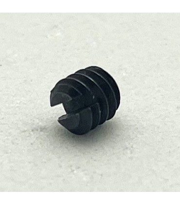 Vis sans tete 4mm fendue noir