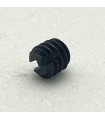 Vis sans tete 4mm fendue noir