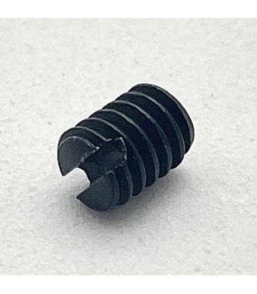 Slotted grub screw 6mm black