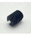 Slotted grub screw 6mm black