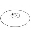 Conical disc red (pack of 5)