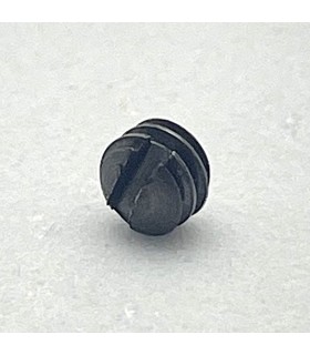 Slotted brub screw 3mm black