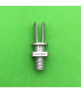 Mj short screwed clip axle aluminum grey