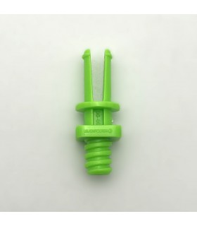 Mj short screwed clip axle light neon green