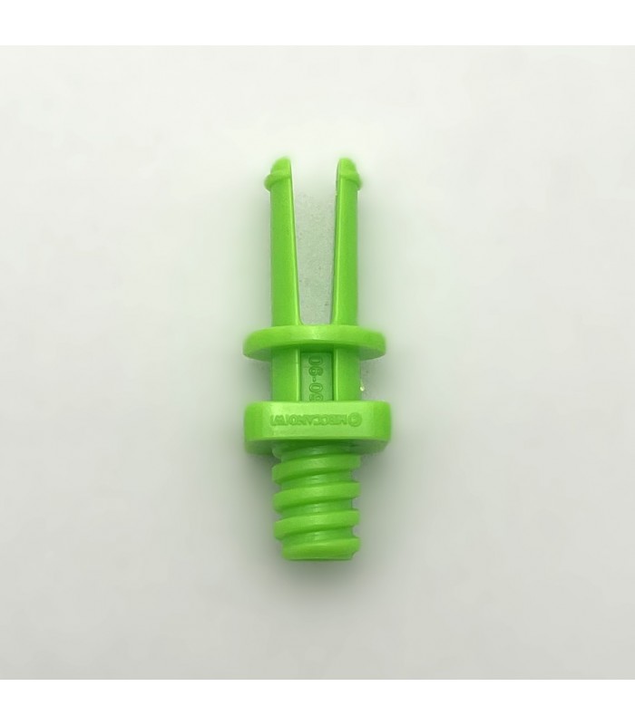 Mj axe fileté clip court vert fluo clair