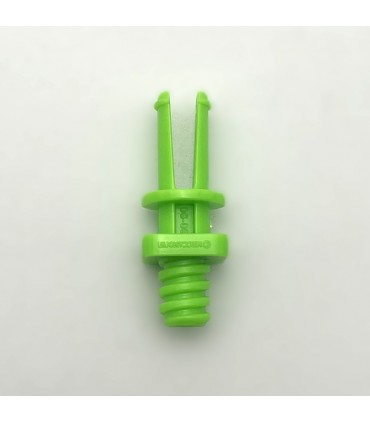 Mj axe fileté clip court vert fluo clair