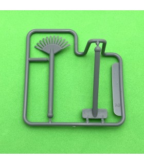 Mj tool cluster grey (leaf rake and comb)