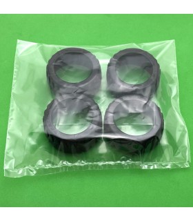 Mj tyre ø50,8mm th25,4mm black bag of 4