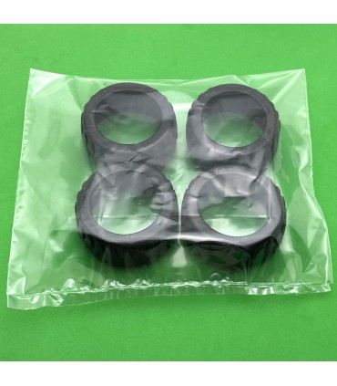 Mj tyre ø50,8mm th25,4mm black bag of 4
