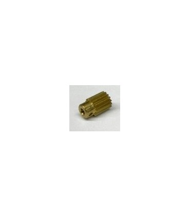 Pignon 15 dents l.13 mm laiton