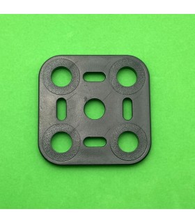 Mj plate 2x2 black