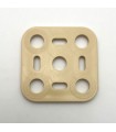Mj plaque 2x2 beige