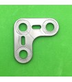Mj short corner 2x2 aluminum grey