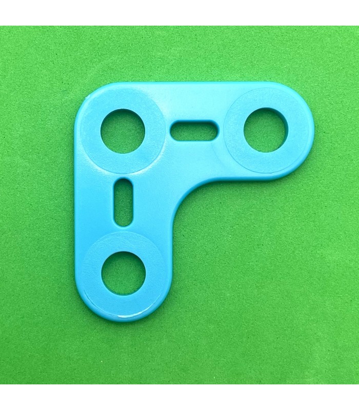Mj short corner 2x2 turquoise blue