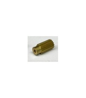 Pignon 15 dents l.19 mm laiton