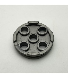 Mj coupling pulley ø 50 mm aluminum gray