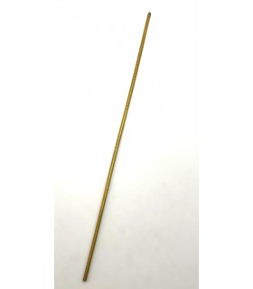 Screwed rod 290 mm brass platted