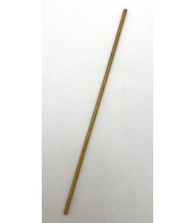 Screwed rod 200 mm brass plated