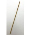 Screwed rod 200 mm brass