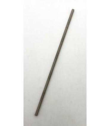 Screwed rod 150 mm nickel plated