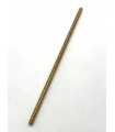 Tige filetee de 125 mm laitonné