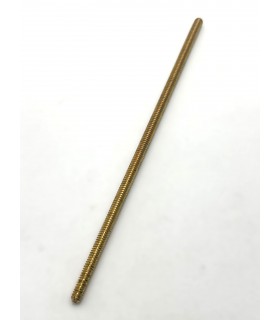 Screwed rod 125 mm brass