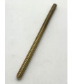 Screwed rod 115 mm brass