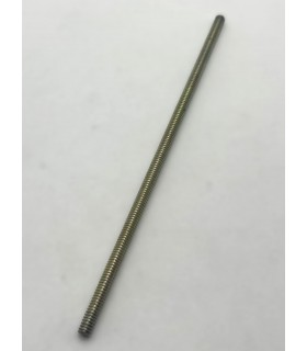 Screwed rod 125 mm zn