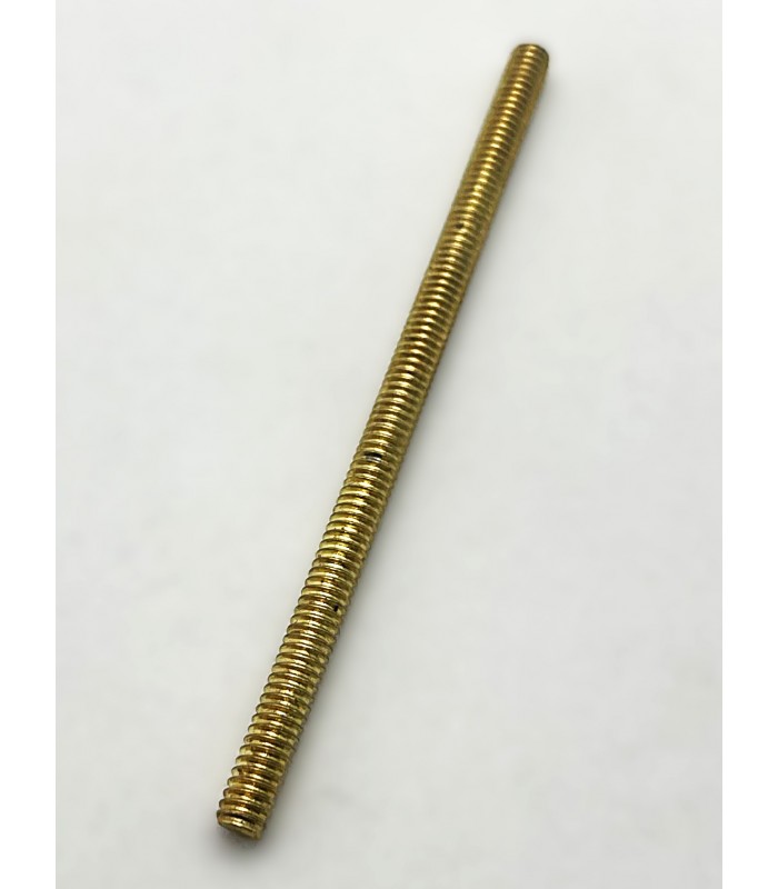 Tige filetee de 75 mm laiton
