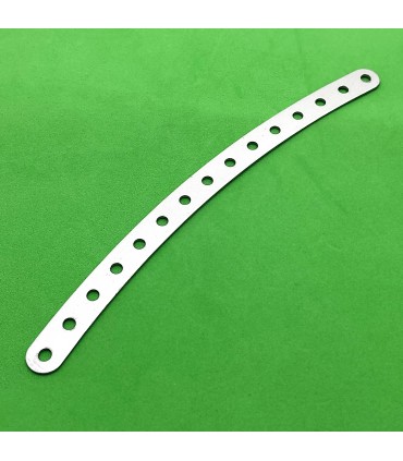 Curved strip l.190 (15h) grey
